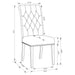 Phelps 8-piece Rectangular Dining Table Set Distressed Noir