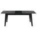 Crestmont 5-piece Extension Leaf Dining Table Set Black