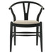 Crestmont 7-piece Extension Leaf Dining Table Set Black