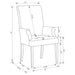 Herran Upholstered Arm Chair Beige