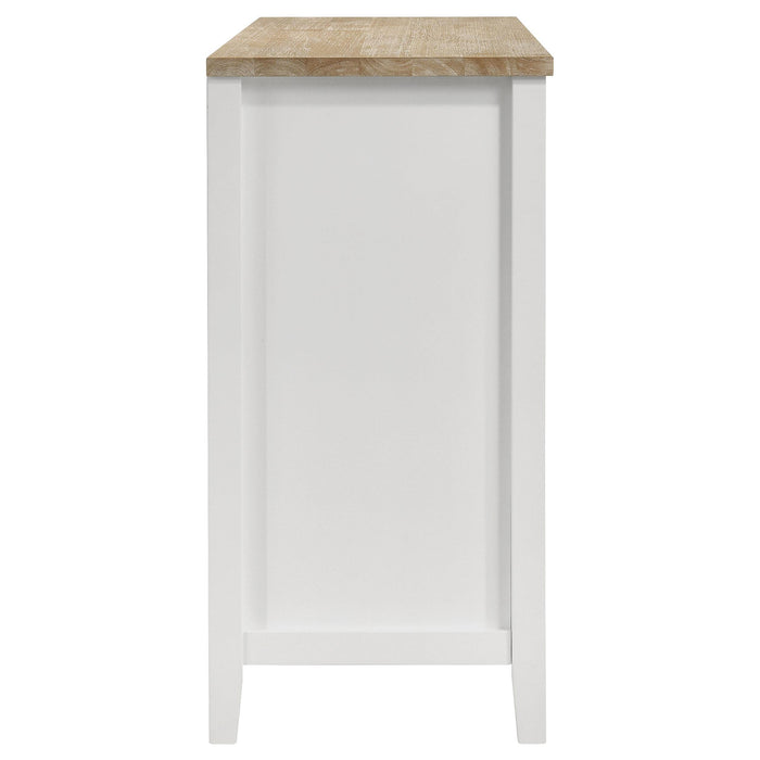 Hollis 2-door Dining Sideboard Buffet Storage Cabinet White