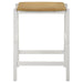 Edgeworth 3-piece Kitchen Island Counter Table Set White