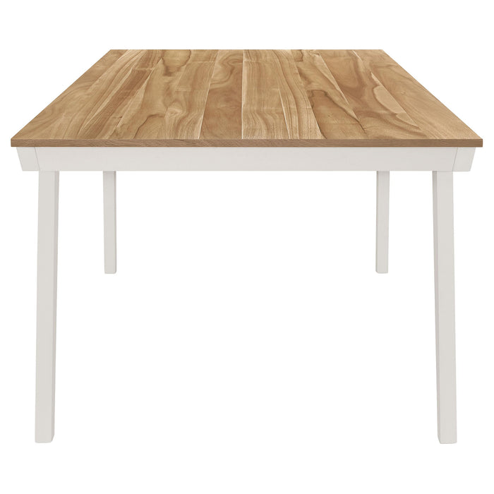 Nogales 7-piece Rectangular Dining Table Set Off White