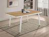 Nogales Rectangular 71-inch Wood Dining Table Off White