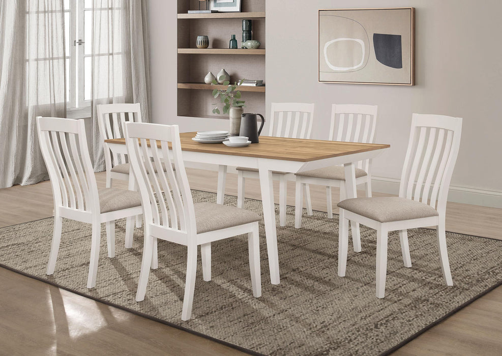 Nogales Rectangular 71-inch Wood Dining Table Off White