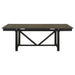 Malia 7-piece Refractory Extension Leaf Dining Table Set Oak