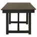 Malia 7-piece Refractory Extension Leaf Dining Table Set Oak