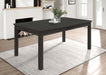 Marbrisa Rectangular 71-inch Wood Dining Table Matte Black