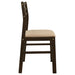 Bucknell 3-piece Round Drop Leaf Dining Table Set Cappuccino