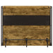 Renaldi 3-shelf Home Bar Wine Cabinet Rustic Nutmeg