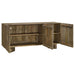 Tyler 3-door Solid Wood Sideboard Buffet Cabinet Mango Brown