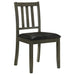 Parkwood 5-piece Square Dining Table Set Charcoal