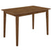 Robles 5-piece Rectangular Dining Table Set Chestnut