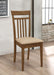 Robles 5-piece Rectangular Dining Table Set Chestnut