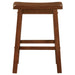 Durant Wood Backless Counter Stool Chestnut (Set of 2)