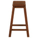 Durant Wood Backless Counter Stool Chestnut (Set of 2)