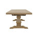 Florence 126-inch Extension Dining Table Rustic Honey