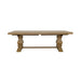 Florence 126-inch Extension Dining Table Rustic Honey