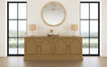 Florence 4-door Dining Sideboard Buffet Cabinet Rustic Honey