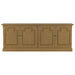 Florence 4-door Dining Sideboard Buffet Cabinet Rustic Honey