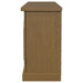 Florence 4-door Dining Sideboard Buffet Cabinet Rustic Honey