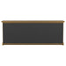 Florence 4-door Dining Sideboard Buffet Cabinet Rustic Honey