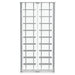 Montara Tempered Glass Wine Storage LED Curio Cabinet Chrome