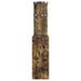 Belvedere 5-shelf Home Bar Table Wine Storage Rustic Nutmeg
