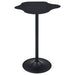 Keanu Curved 29-inch Cloud-Shaped Bistro Bar Table Black