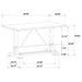 Aldrich 5-piece Marble Counter Height Dining Table Set White