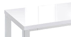 Natividad 5-piece Pub Height Bar Table Set White High Gloss