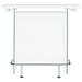 Acosta Freestanding Home Bar Wine Cabinet White High Gloss