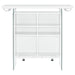 Acosta Freestanding Home Bar Wine Cabinet White High Gloss