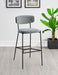 Elison Pub Height Bar Stool Grey (Set of 2)