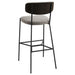 Elison Pub Height Bar Stool Light Brown (Set of 2)