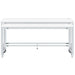 Jackson 5-piece Multipurpose Counter Height Table Set White