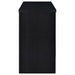 Topanga Engineered Wood Freestanding Home Bar Black