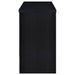 Topanga Engineered Wood Freestanding Home Bar Black
