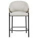 Chadwick Fabric Upholstered Counter Chair Beige (Set of 2)