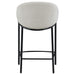 Chadwick Fabric Upholstered Counter Chair Beige (Set of 2)