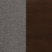 Bedford Fabric Upholstered Counter Chair Grey (Set of 2)
