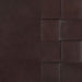 Adelaide Upholstered Pub Height Bar Stool Brown and Chrome