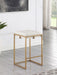 Nadia Upholstered Backless Counter Stool Beige (Set of 2)