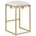 Nadia Upholstered Backless Counter Stool Beige (Set of 2)