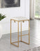 Nadia Upholstered Backless Bar Stool Beige (Set of 2)