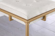 Nadia Upholstered Backless Bar Stool Beige (Set of 2)
