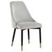 Gabrielle Upholstered Dining Side Chair Grey (Set of 2)