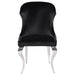 Cheyanne Upholstered Dining Side Chair Black (Set of 2)