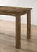 Coleman 7-piece Counter Height Dining Set Golden Brown