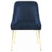 Mayette Upholstered Dining Side Chair Blue (Set of 2)